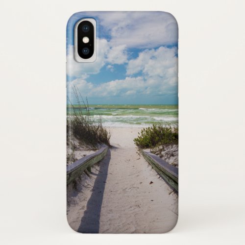 Beautiful Beach Scene iPhone XS Case
