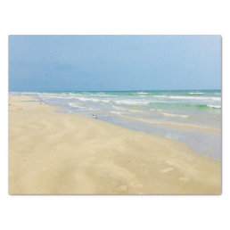 Beautiful Beach Seaside Sandpiper Photography Tissue Paper