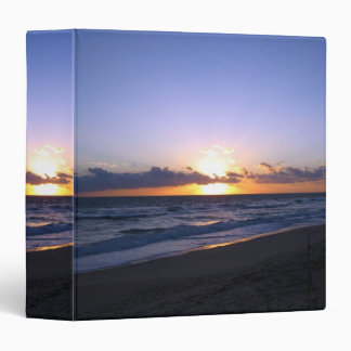 Beautiful Beach Sunrise Binder