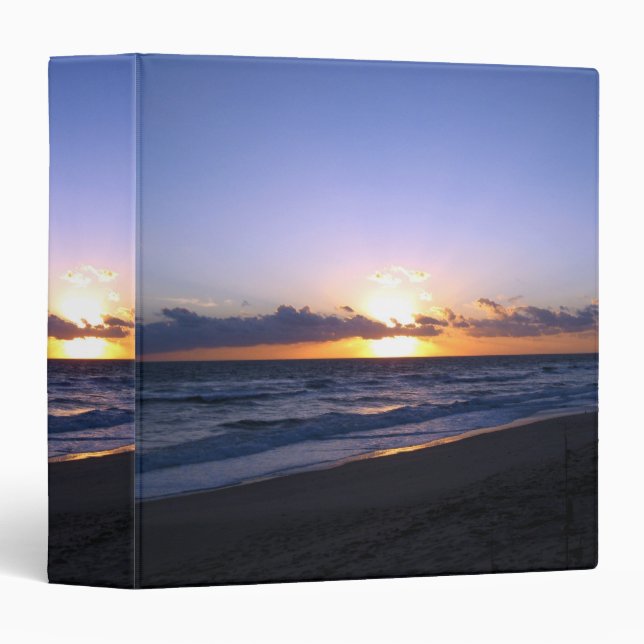 Beautiful Beach Sunrise Binder (Front/Spine)