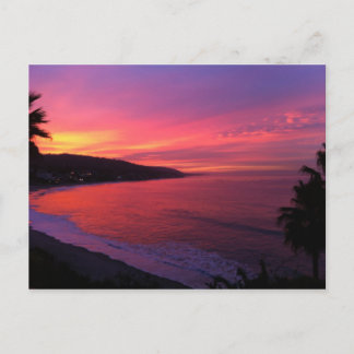 Beautiful Beach Sunrise Postcard