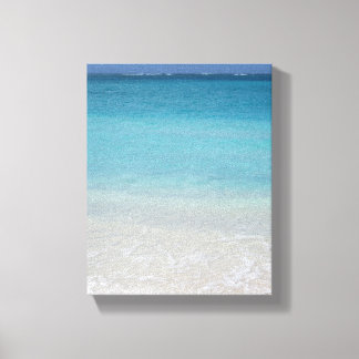 Beautiful Beach | Turks and Caicos Photo Canvas Print