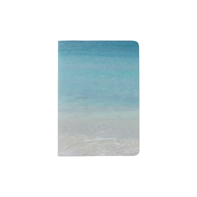 Beautiful Beach | Turks and Caicos Photo Passport Holder (Front)