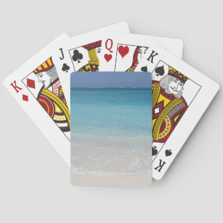 Beautiful Beach | Turks and Caicos Photo Poker Cards