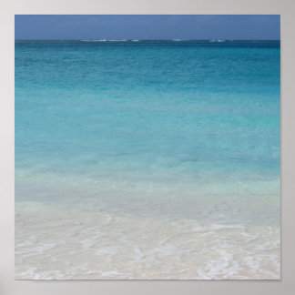 Beautiful Beach | Turks and Caicos Photo Poster