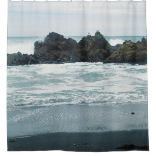 Beautiful beach view...... shower curtain