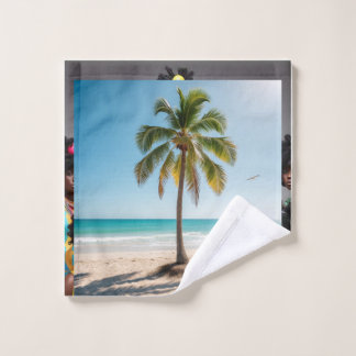 BEAUTIFUL BEACH WASH CLOTH