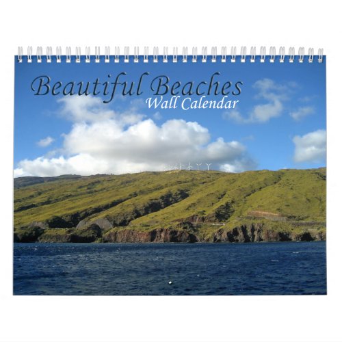 Beautiful Beaches Island Photography 2022 Wall Calendar