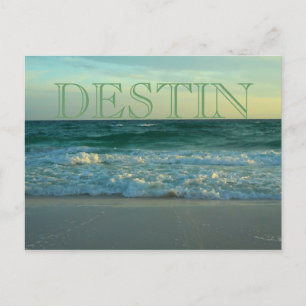 Beautiful beaches of Destin, Florida Postcard