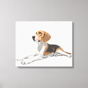 Beautiful Beagle Canvas Print