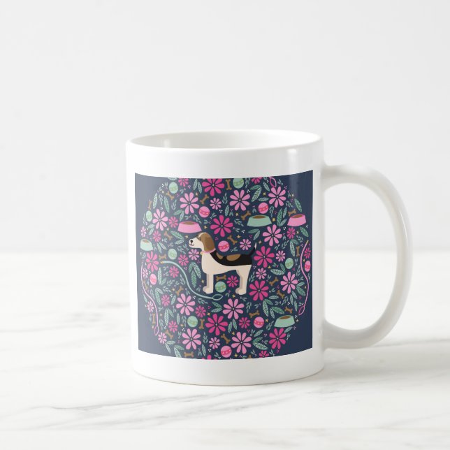 Beautiful Beagles Coffee Mug (Right)