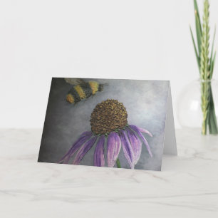 Beautiful Bee Greeting Card Artist Alison Galvan