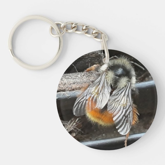 Beautiful Bee Key Chain (Front)