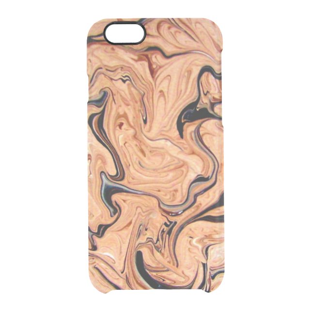Beautiful Beige  iPhone 6 Clearly™ Deflector Case (Back)