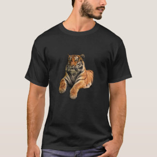 Beautiful Bengal Tiger Face & Paws Photo T-Shirt