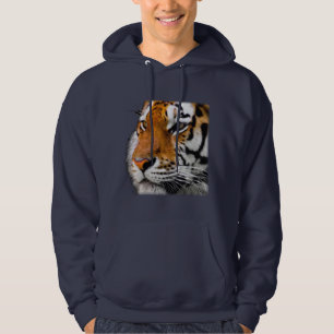 Beautiful Bengal Tiger Face Photo Hoodie