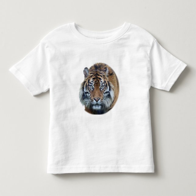 Beautiful Bengal Tiger Face Photo Toddler T-shirt (Front)