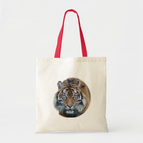 Beautiful Bengal Tiger Face Photo Tote Bag
