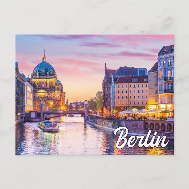 Beautiful Berlin, Germany Postcard (Front)