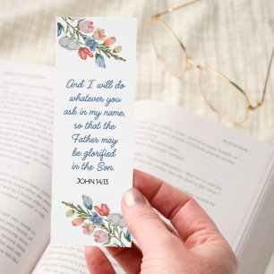 Beautiful Bible Verse/Answered Prayer Bookmarks