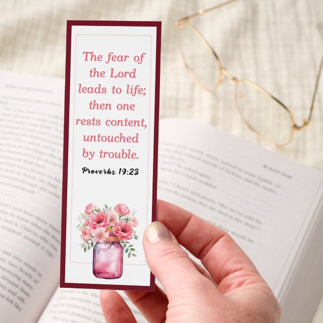 Beautiful Bible Verse  Bookmarks (Hand)