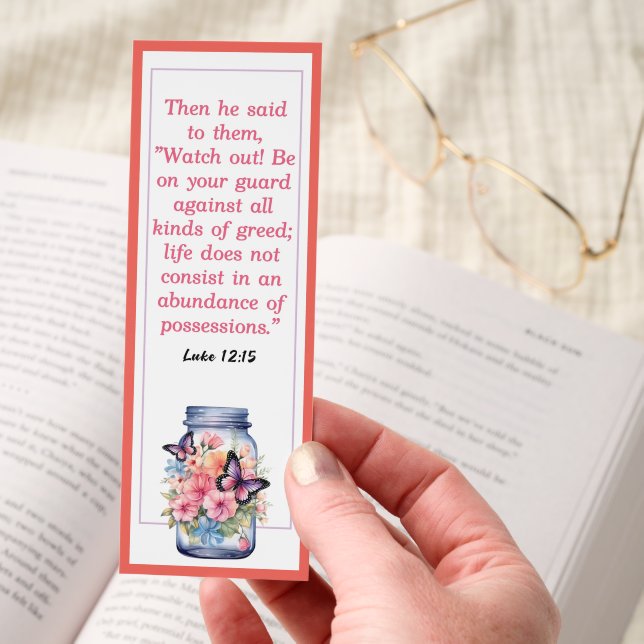 Beautiful Bible Verse  Bookmarks (Hand)