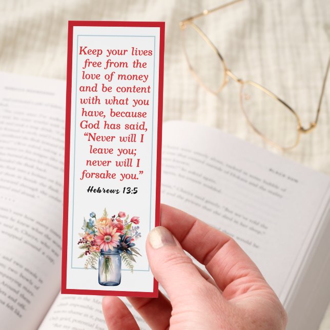 Beautiful Bible Verse  Bookmarks (Hand)