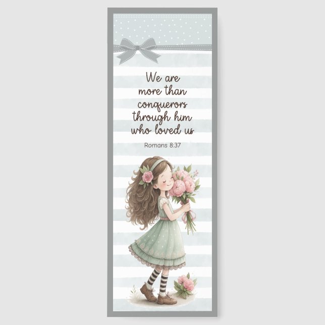 Beautiful Bible Verse  Bookmarks (Front)