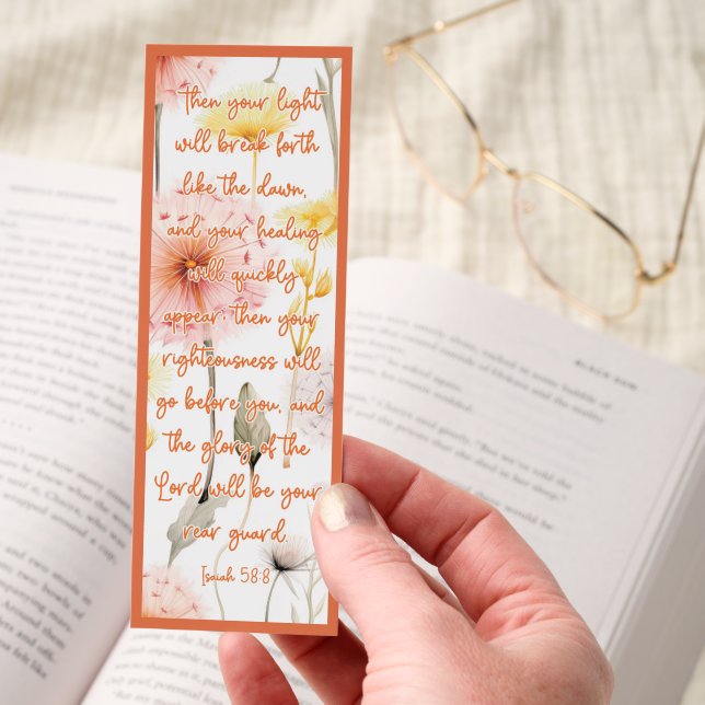 Beautiful Bible Verse  Bookmarks (Hand)