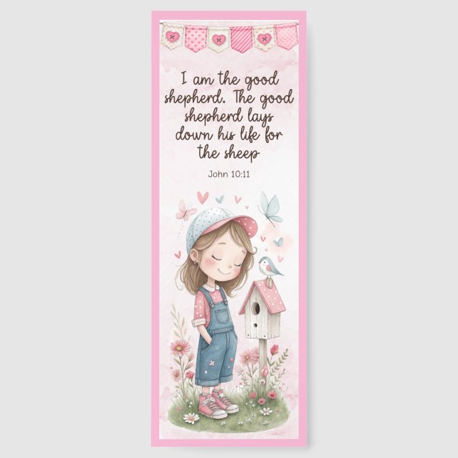 Beautiful Bible Verse  Bookmarks (Front)