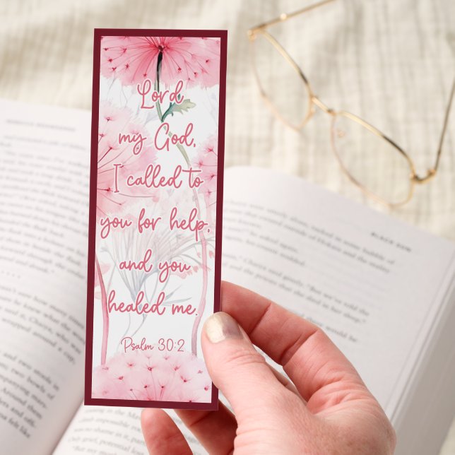 Beautiful Bible Verse  Bookmarks (Hand)