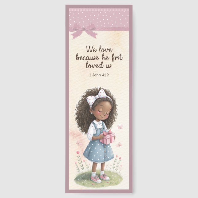 Beautiful Bible Verse  Bookmarks (Front)