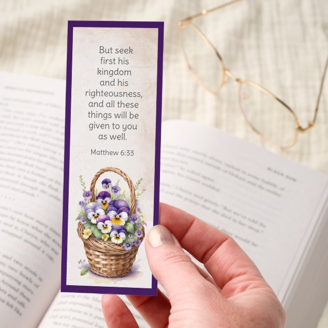 Beautiful Bible Verse  Bookmarks (Hand)