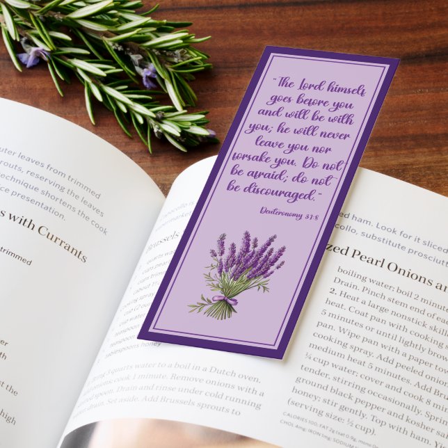 Beautiful Bible Verse With Flowers Bookmarks (Book)