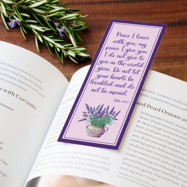Beautiful Bible Verse With Flowers Bookmarks (Book)