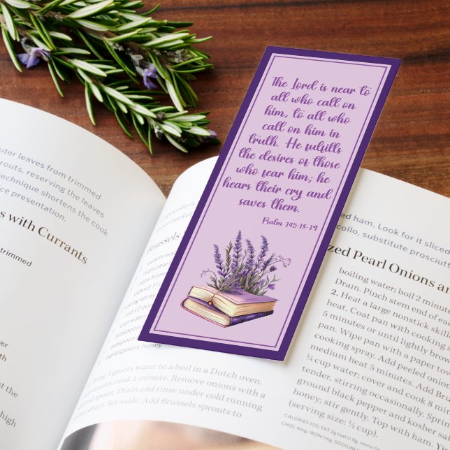 Beautiful Bible Verse With Flowers Bookmarks (Book)