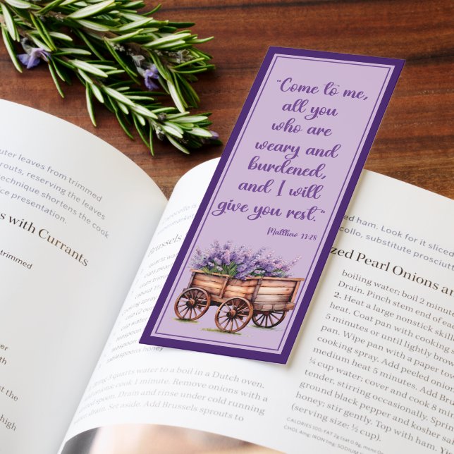 Beautiful Bible Verse With Flowers Bookmarks (Book)