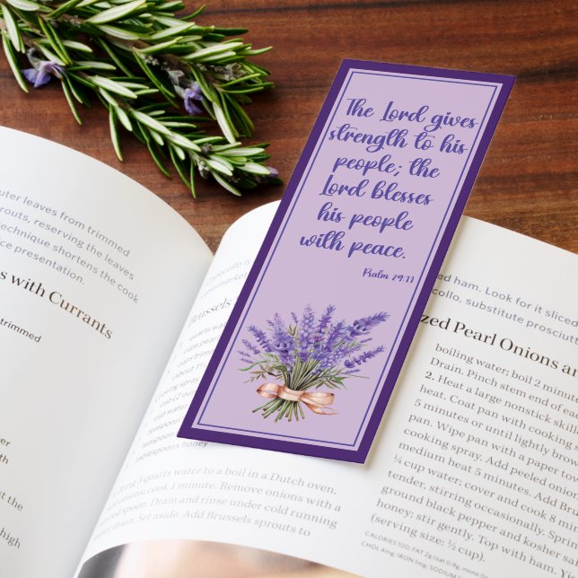 Beautiful Bible Verse With Flowers Bookmarks (Book)