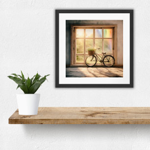 Beautiful Bicycle Framed Art