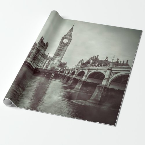 Beautiful Big Ben House of Parliament London Wrapping Paper