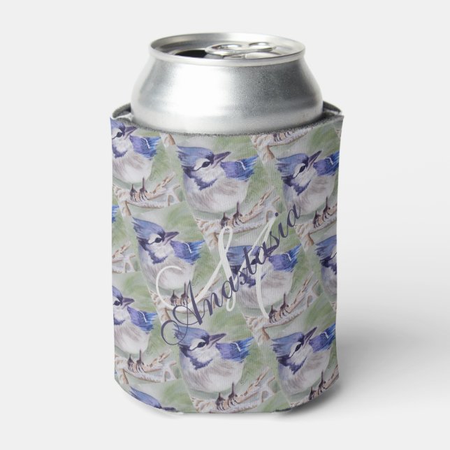 BEAUTIFUL BIRD BIRD CAN COOLER (Can Front)