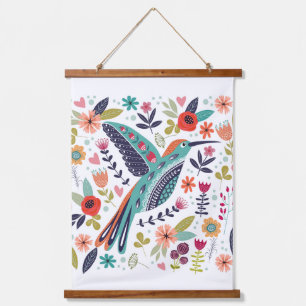 Beautiful Bird Hanging Tapestry