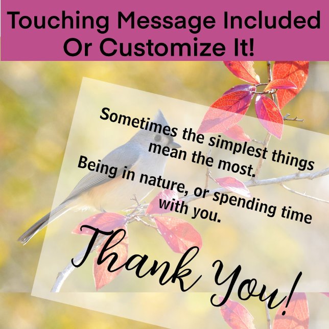 Beautiful Bird Photo | Close-up | Heartfelt Card (Available as an instant download too!)