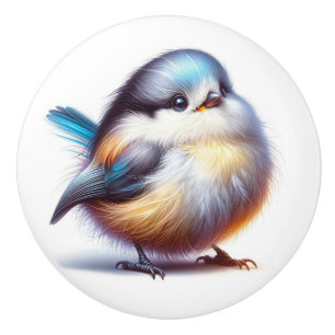Beautiful Birds  Ceramic Knob
