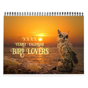 Beautiful Birds Natures Animals Avian Calendar