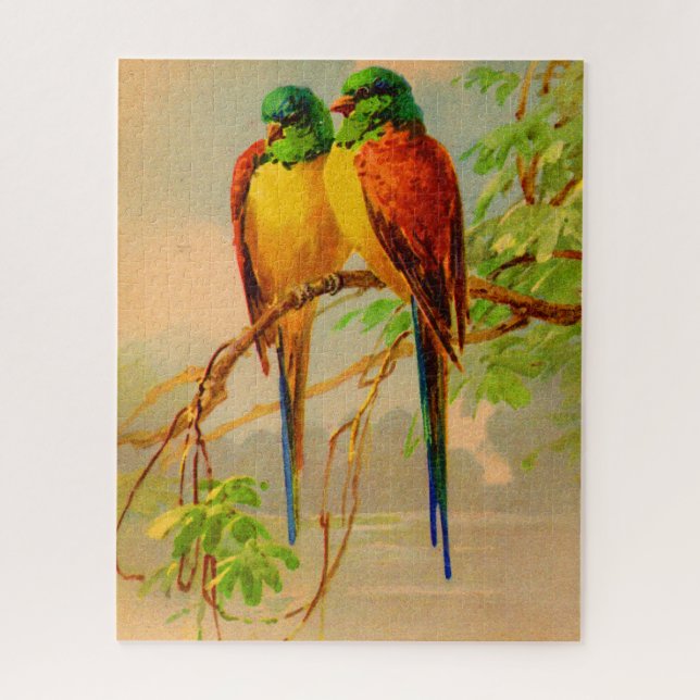 beautiful birds print jigsaw puzzle (Vertical)