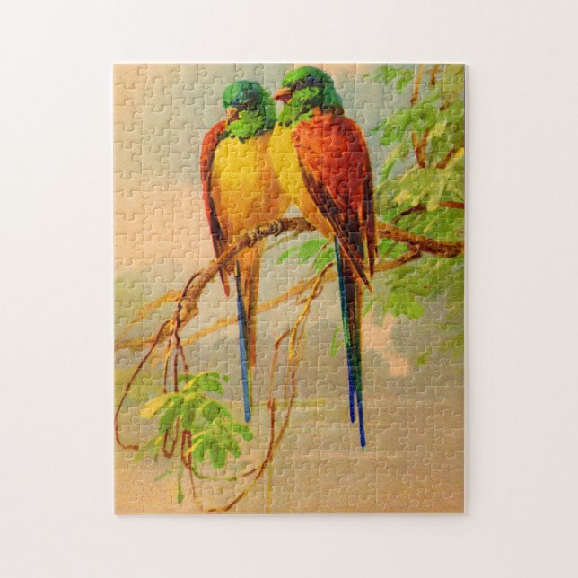 beautiful birds print jigsaw puzzle (Vertical)