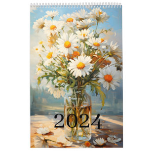 Beautiful Birth Flowers Callendar Calendar