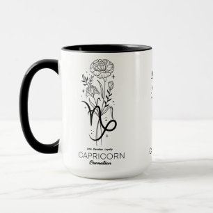 Beautiful Birth Month /Zodiac Sign/Capricorn Mug