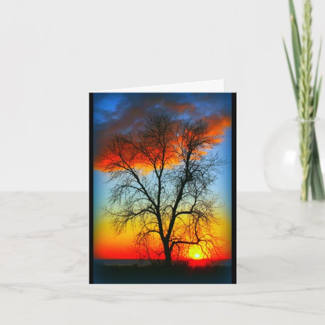 Beautiful Birthday From Sunrise To Sunset Card (Front)